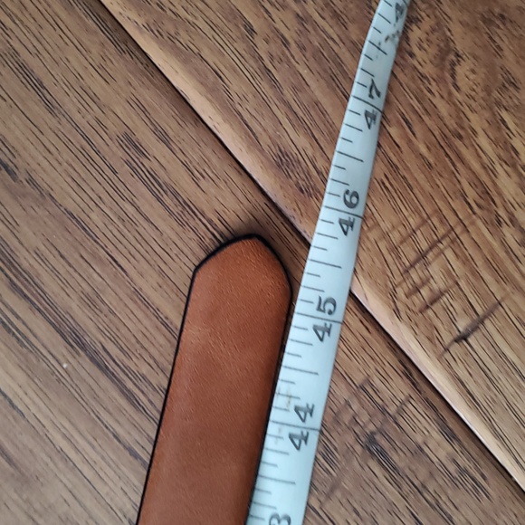 Tommy Hilfiger Women's Brown Belt with Gold Star Detail Size L - Picture 7 of 12